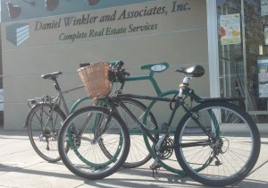 The Bike Bike Rack at Daniel Winkler & Associates is popular!