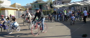 FREE Bike East Bay Family Cycling Workshop in ALBANY!! @ UC Village Community Center (Parking Lot)