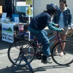 Come on down to pedal-power a delicious smoothie and help others do the same! courtesy: Amy Smolens