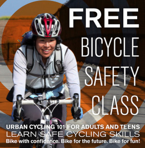 Come on down and learn how to ride a bike more safely - and have more fun!